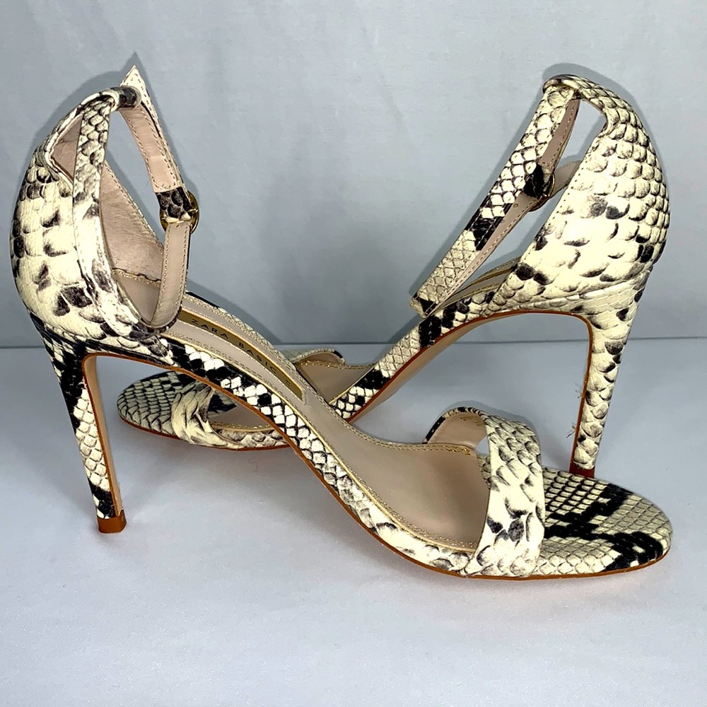 ZARA Shoes Animal Print Heels Size 39